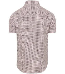 Short Sleeve Jersey Overhemd Print Multicolor