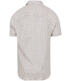 Short Sleeve Jersey Overhemd Print Multicolor