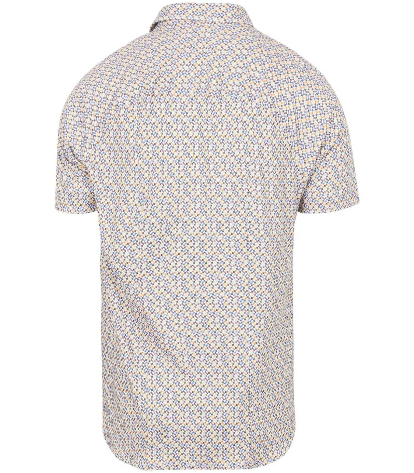 Short Sleeve Jersey Overhemd Print Multicolor
