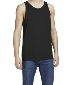 singlet 2 pack jacbasic tanktop black