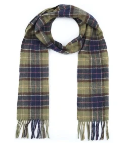 Sjaal Tartan Lamswol Klassiek
