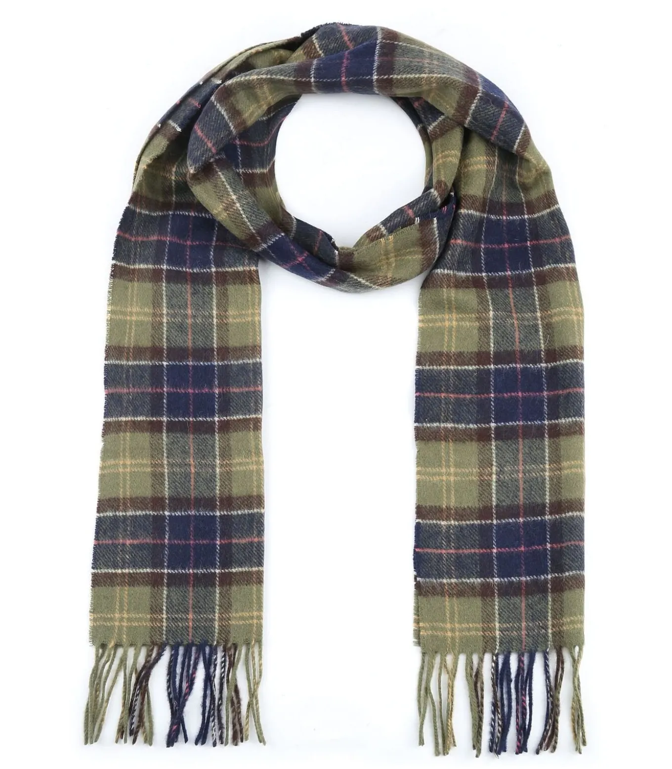 Sjaal Tartan Lamswol Klassiek