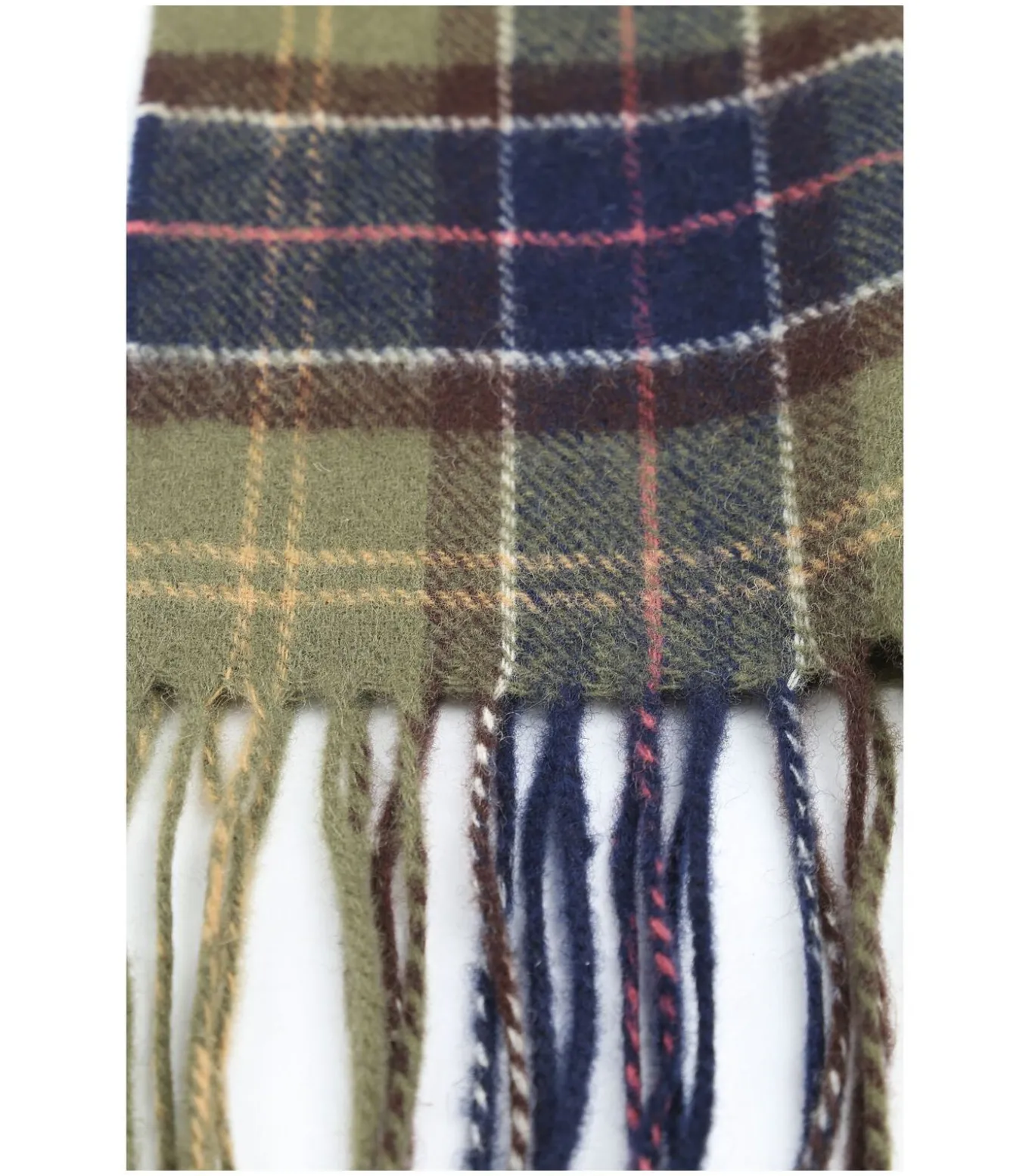 Sjaal Tartan Lamswol Klassiek
