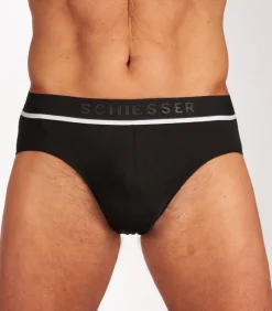 slip 3 pack 95/5 organic cotton rio briefs blue / dark blue / black