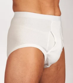 slip 2 pack 2-2 rib white