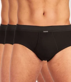 slip 3 pack new basic cotton 4-1 rib black