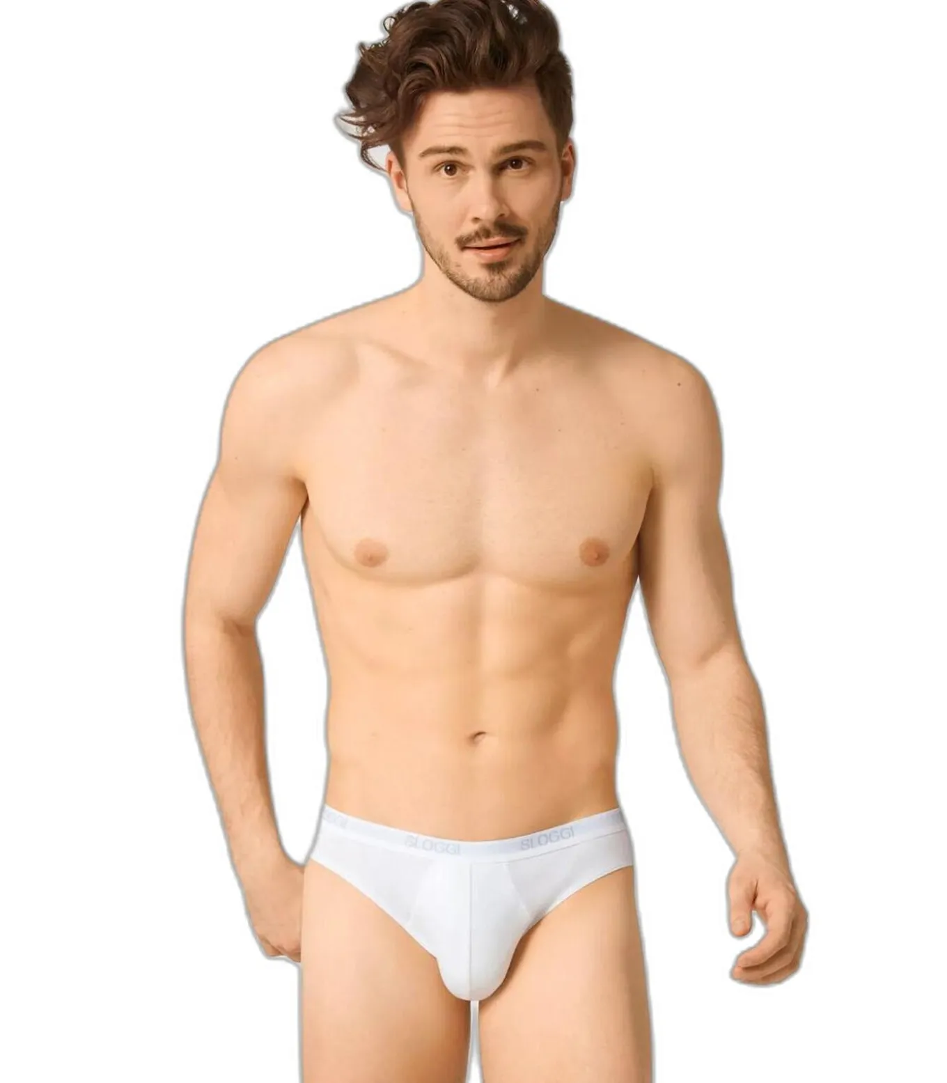 slip basic mini white