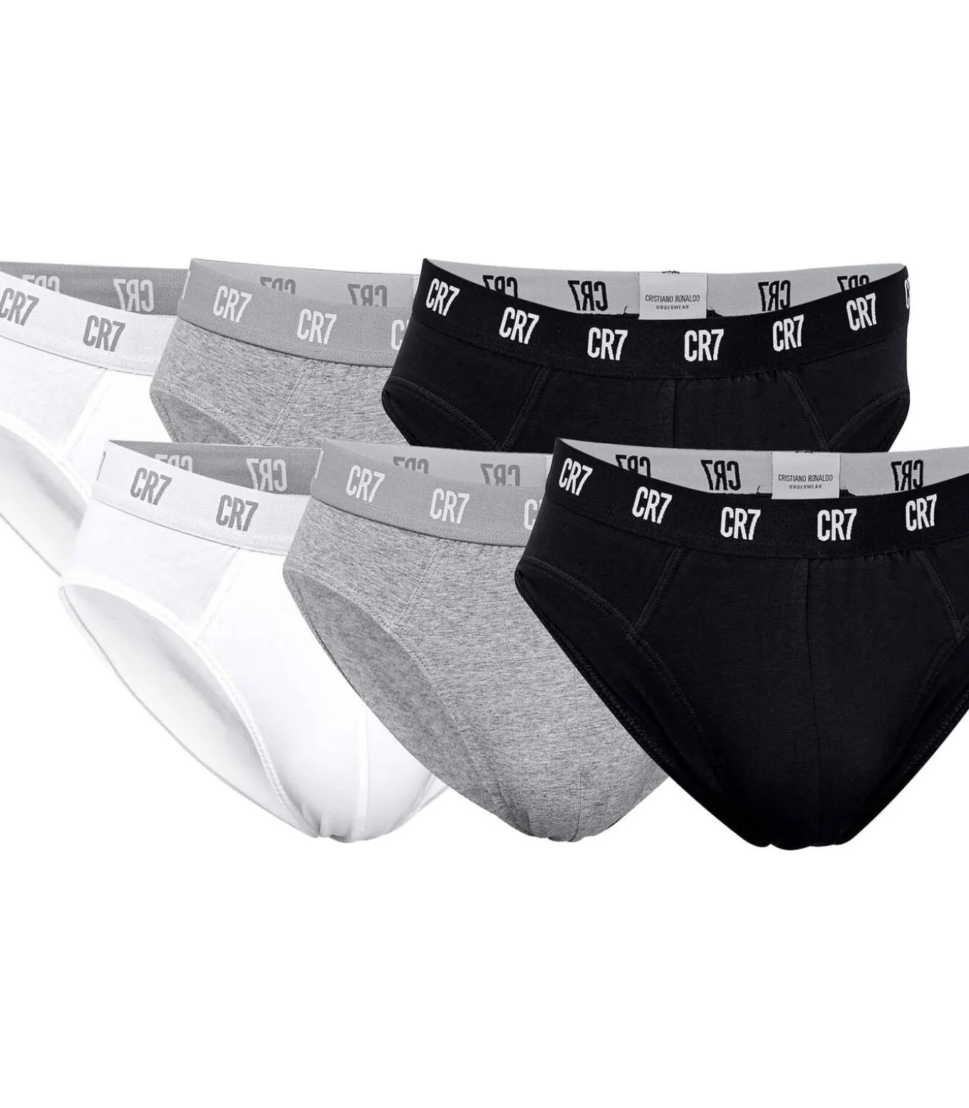 Slip CR7 Basic, Slip, 6-pack Set van 6