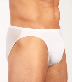 slip plumes micro briefs white