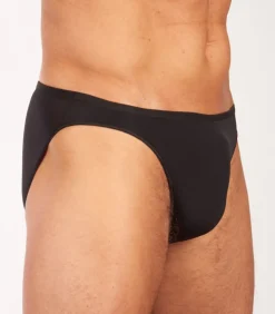 slip plumes micro briefs black