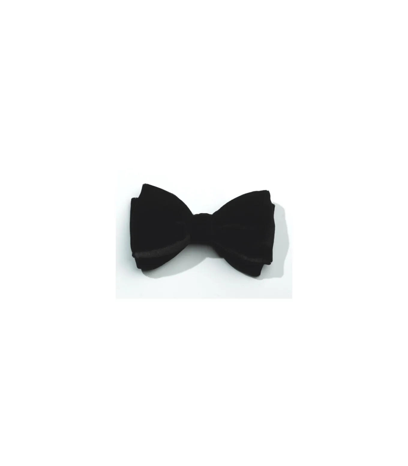 Smokingstrik fluweel donkerblauw