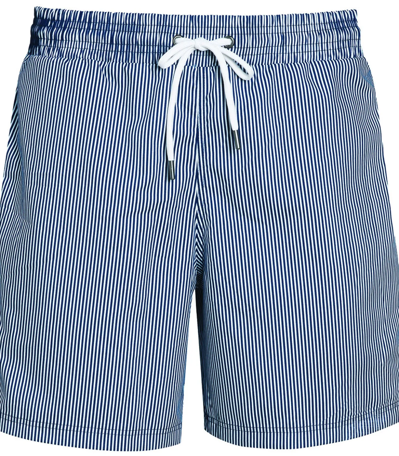 Sneldrogende zwemshort met strepen Beachport
