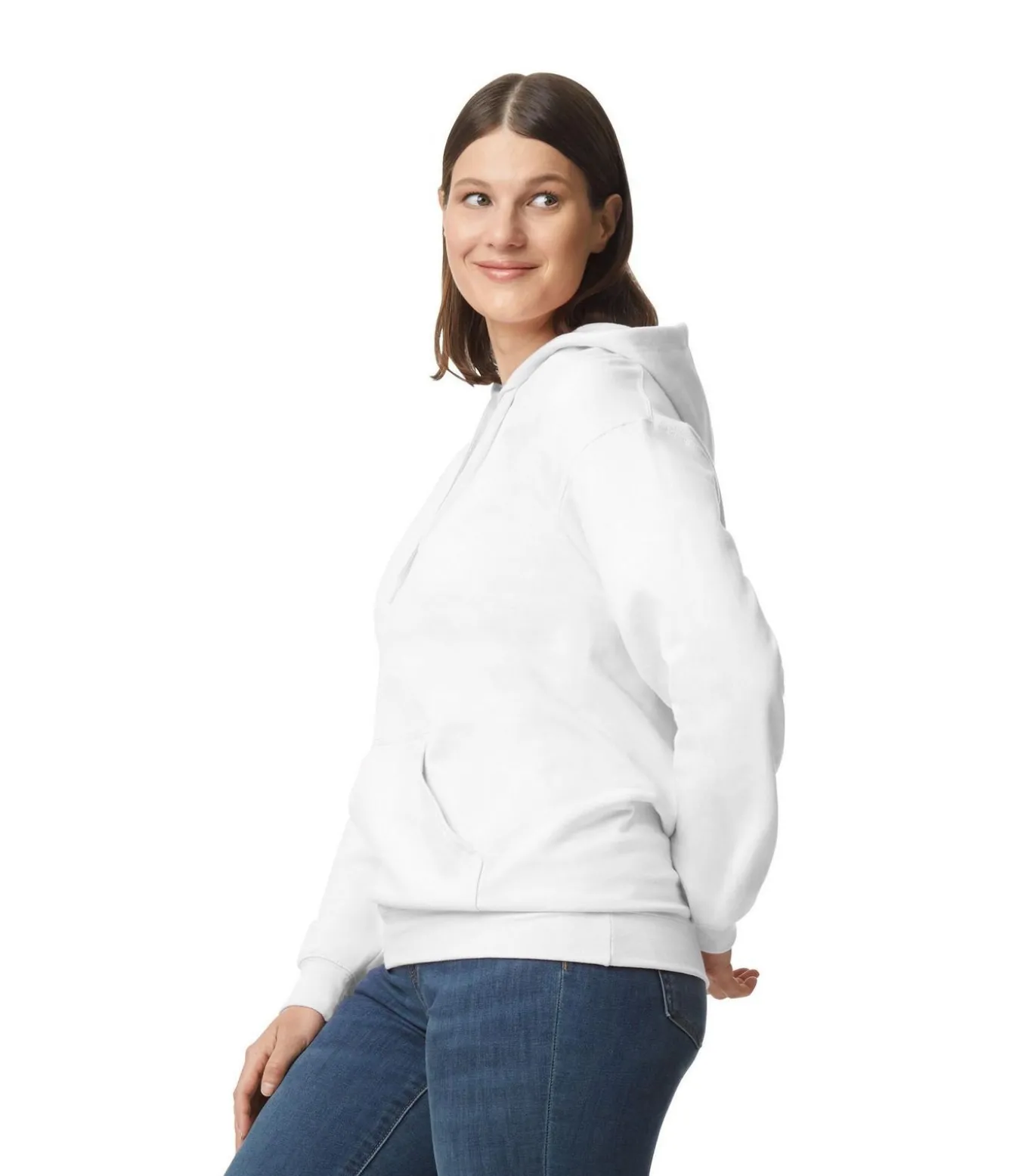 SOFTSTYLE - Trui met kap - Wit