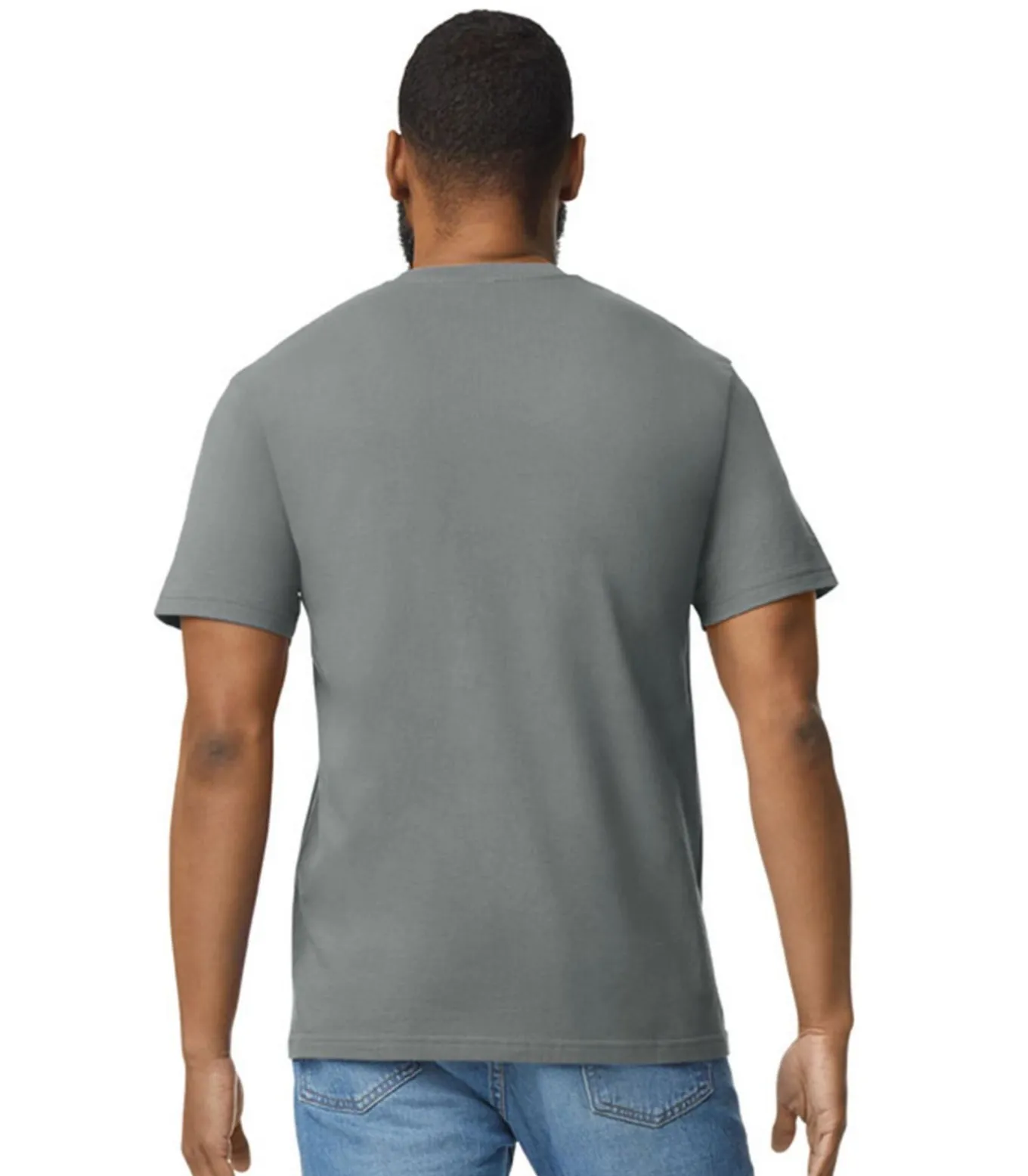 SOFTSTYLE - T-shirt - Donkergrijs