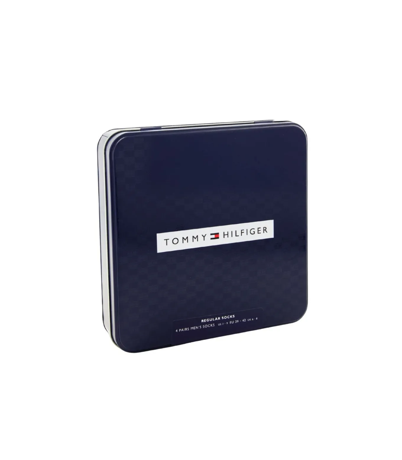 sokken 4 paar tin giftbox sock navy