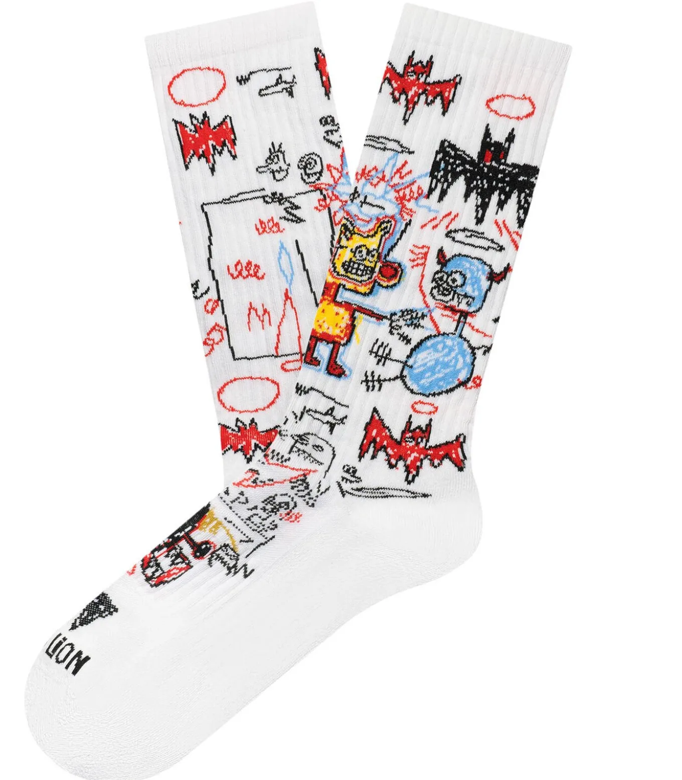 Sokken Athletic Basquiat Batman