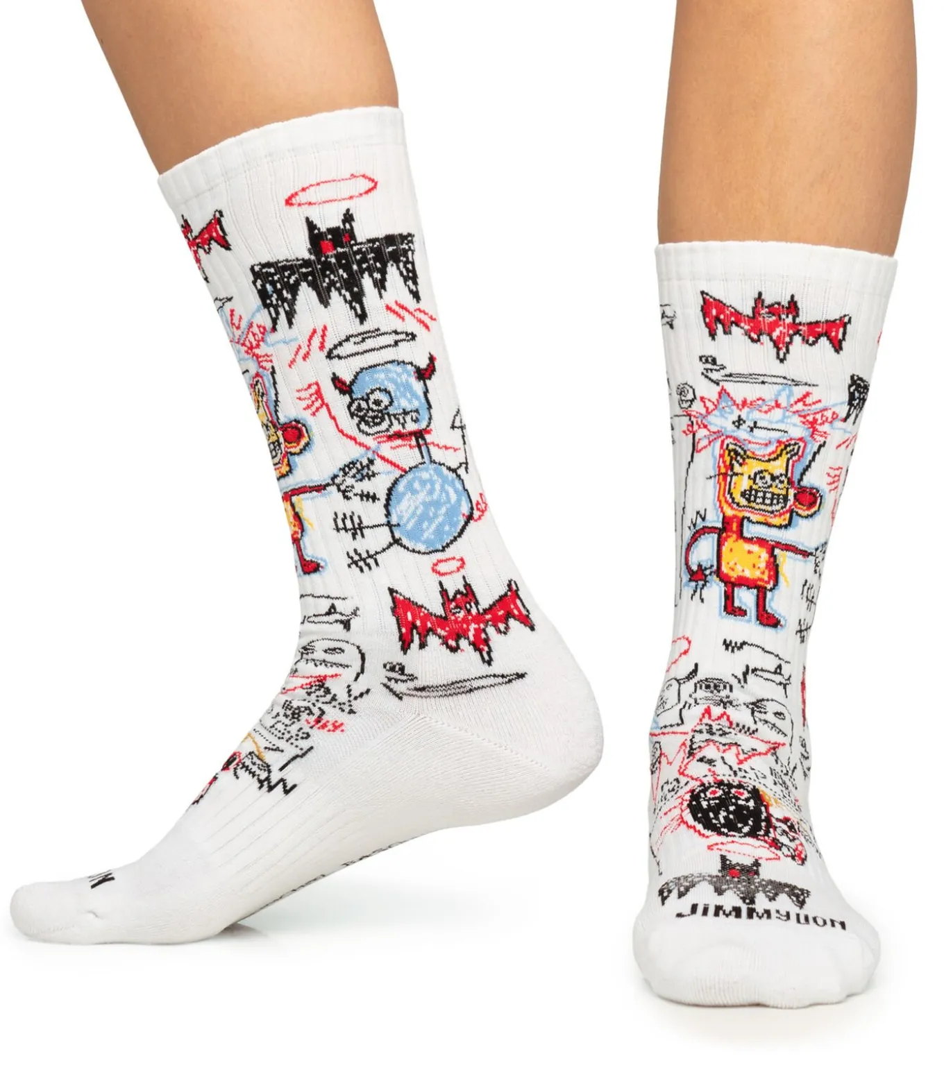 Sokken Athletic Basquiat Batman
