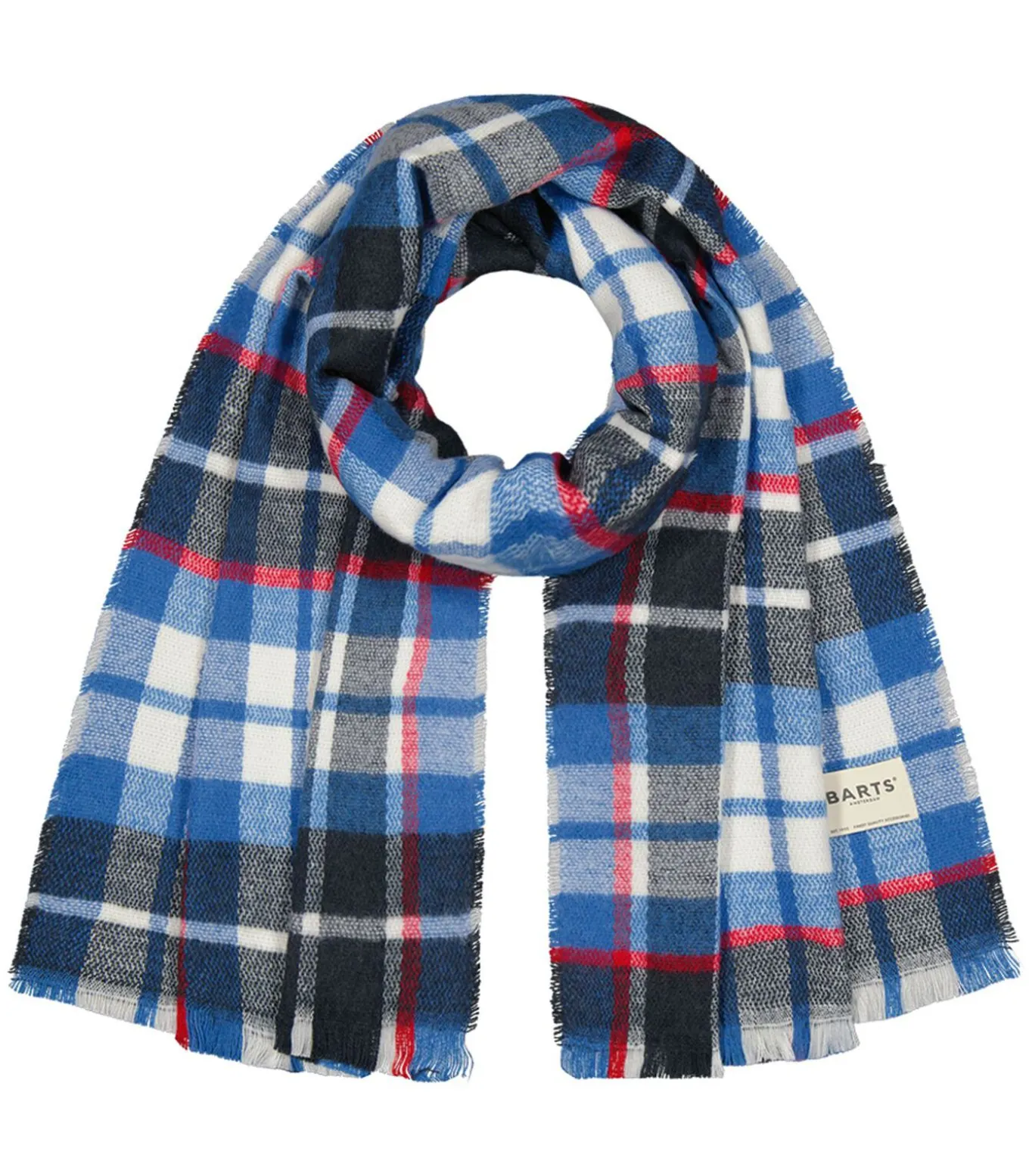Spenter Sjaal Blauw