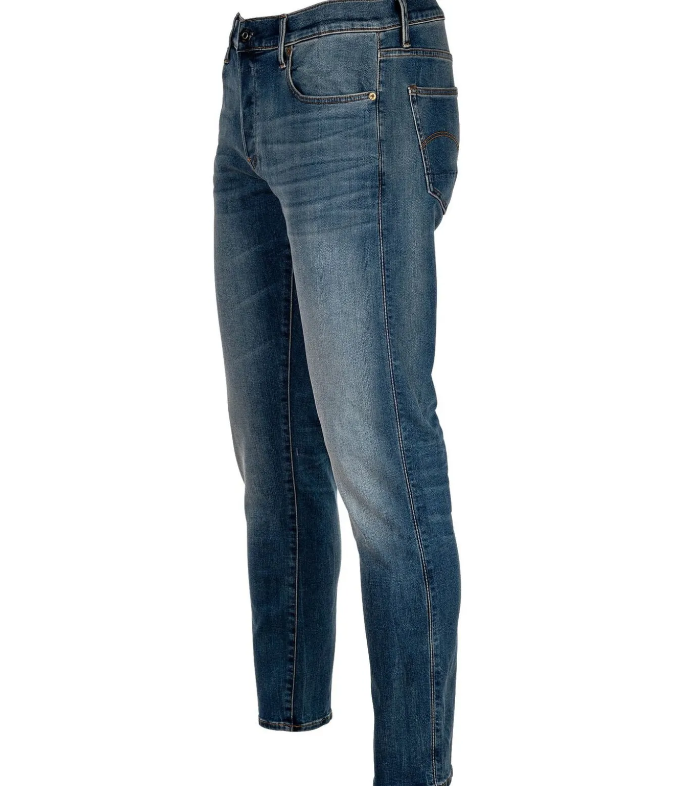 Spijkerbroek 3301 Slim Vintage Medium Aged