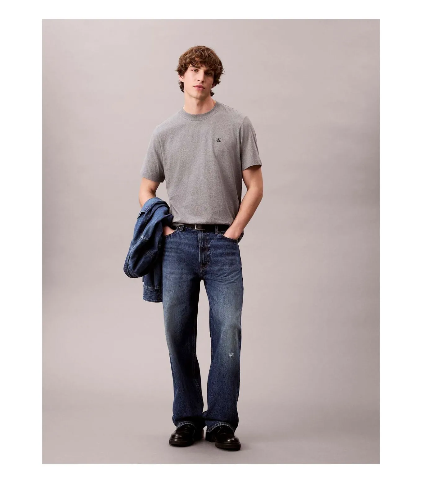 Ss Easy Monogram Tee