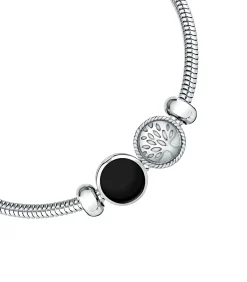 Stalen armband, emaille DROPS