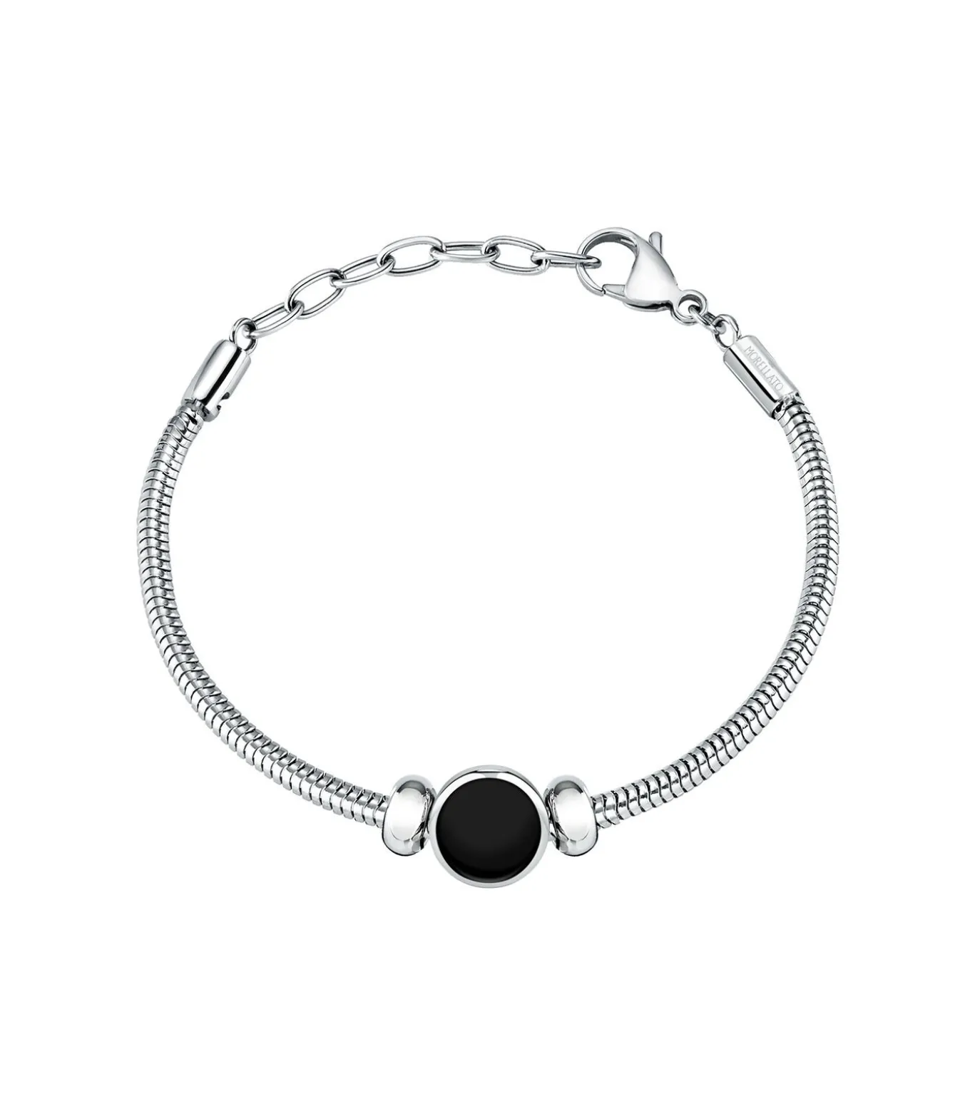 Stalen armband, emaille DROPS