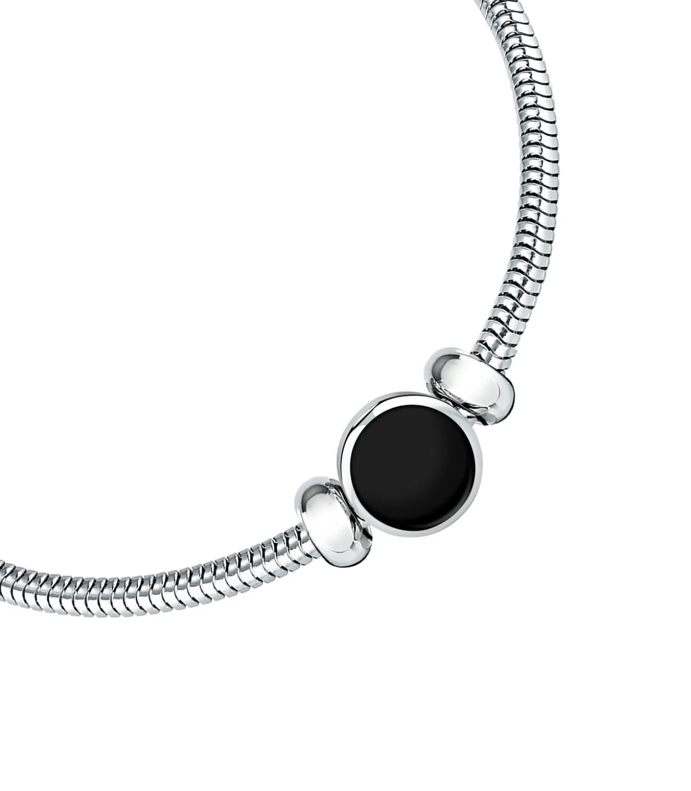 Stalen armband, emaille DROPS