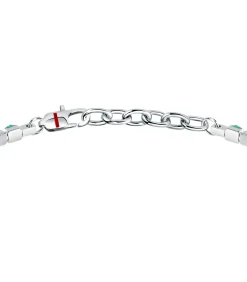 Stalen armband, TENNIS-kristallen