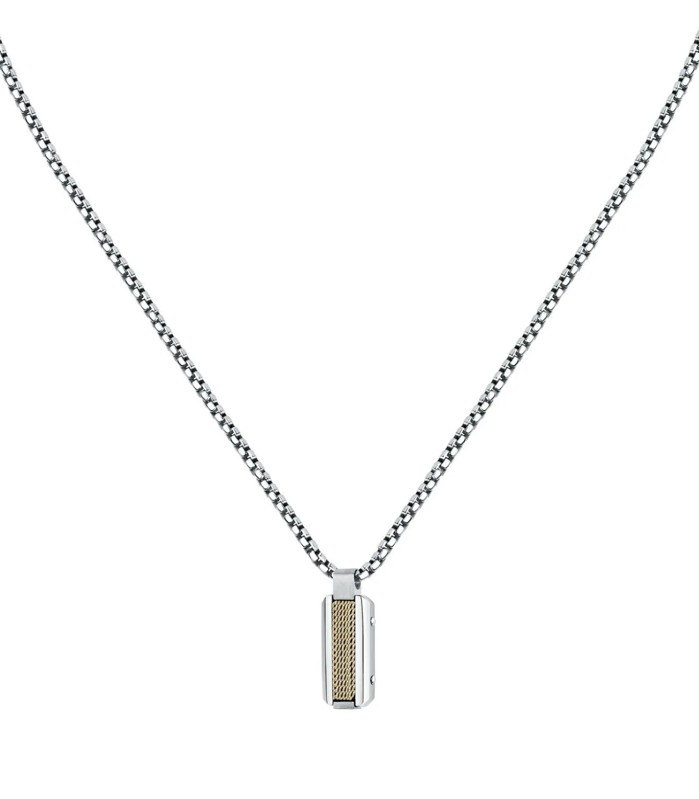 Stalen halsketting, BASIC emaille