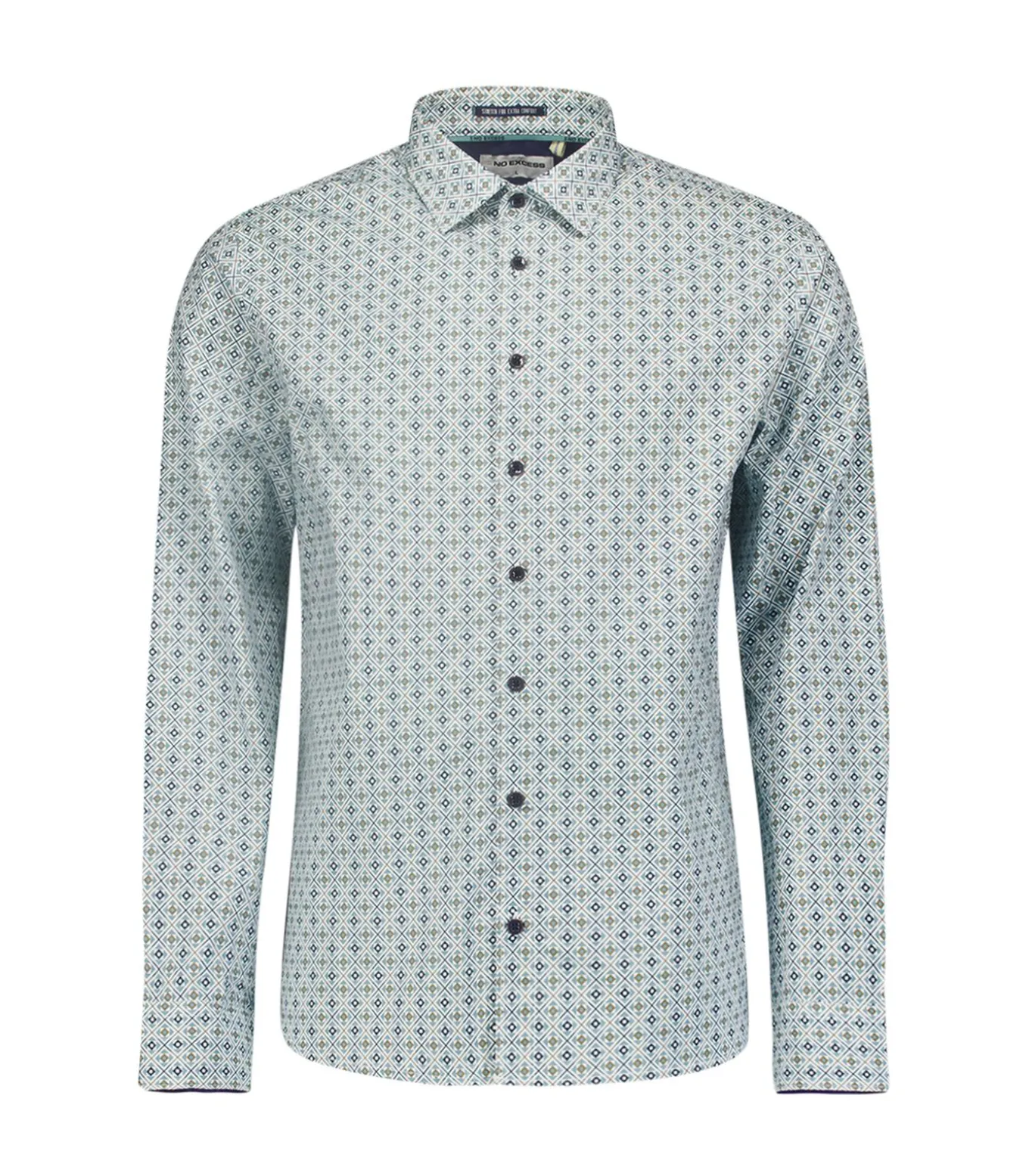 Stijlvol shirt met all-over patroon