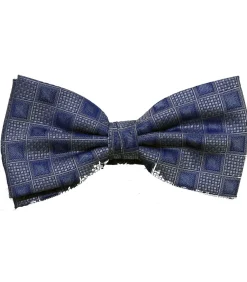 Strik ruit blauw