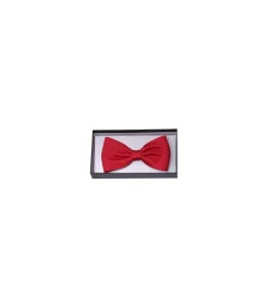 Strik smokingstrik satijn rood