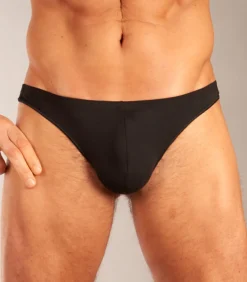 string freddy g-string black