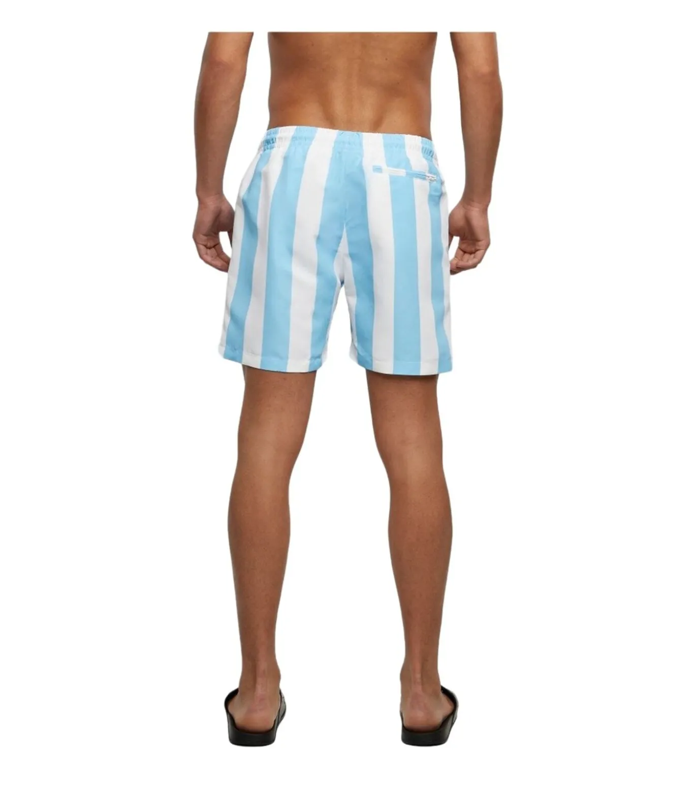 STRIPE - Zwembroek - Oud Roze