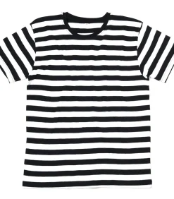 STRIPED - T-shirt - Marineblauw