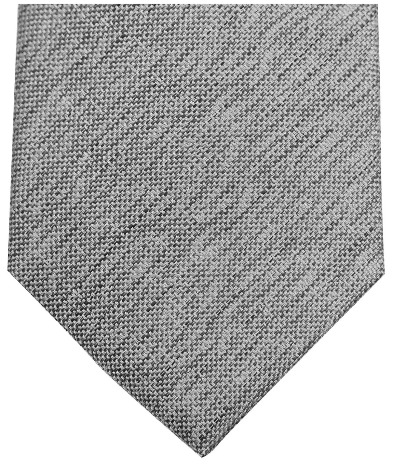 Stropdas Zijde Grijs K82-1