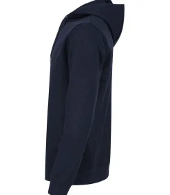 SUSTAINABLE - Trui met kap - Marineblauw