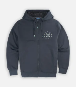 Sweater met sherpa-voering en capuchon CIRCLE