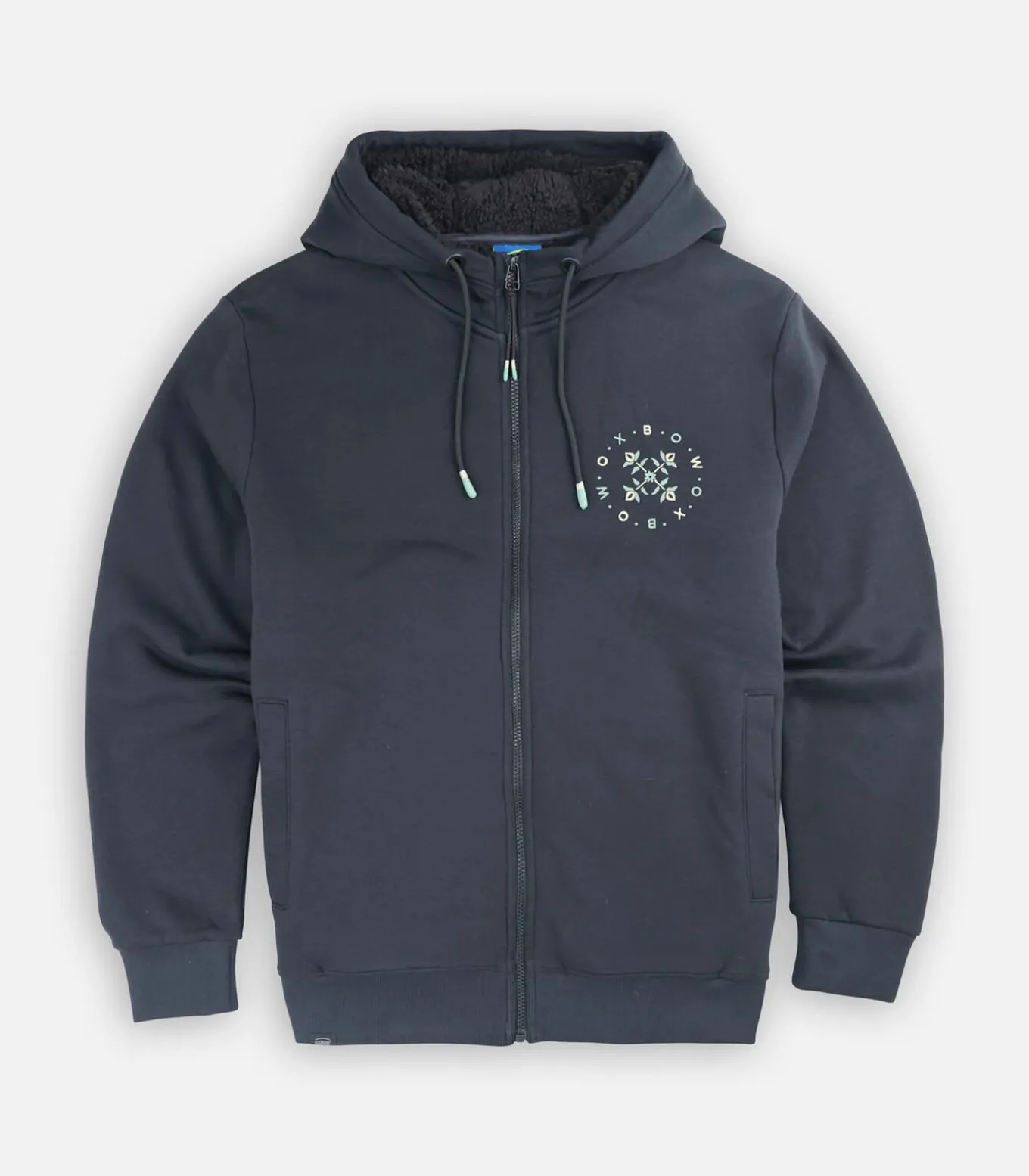 Sweater met sherpa-voering en capuchon CIRCLE