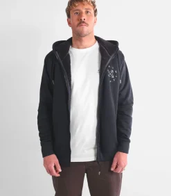 Sweater met sherpa-voering en capuchon CIRCLE