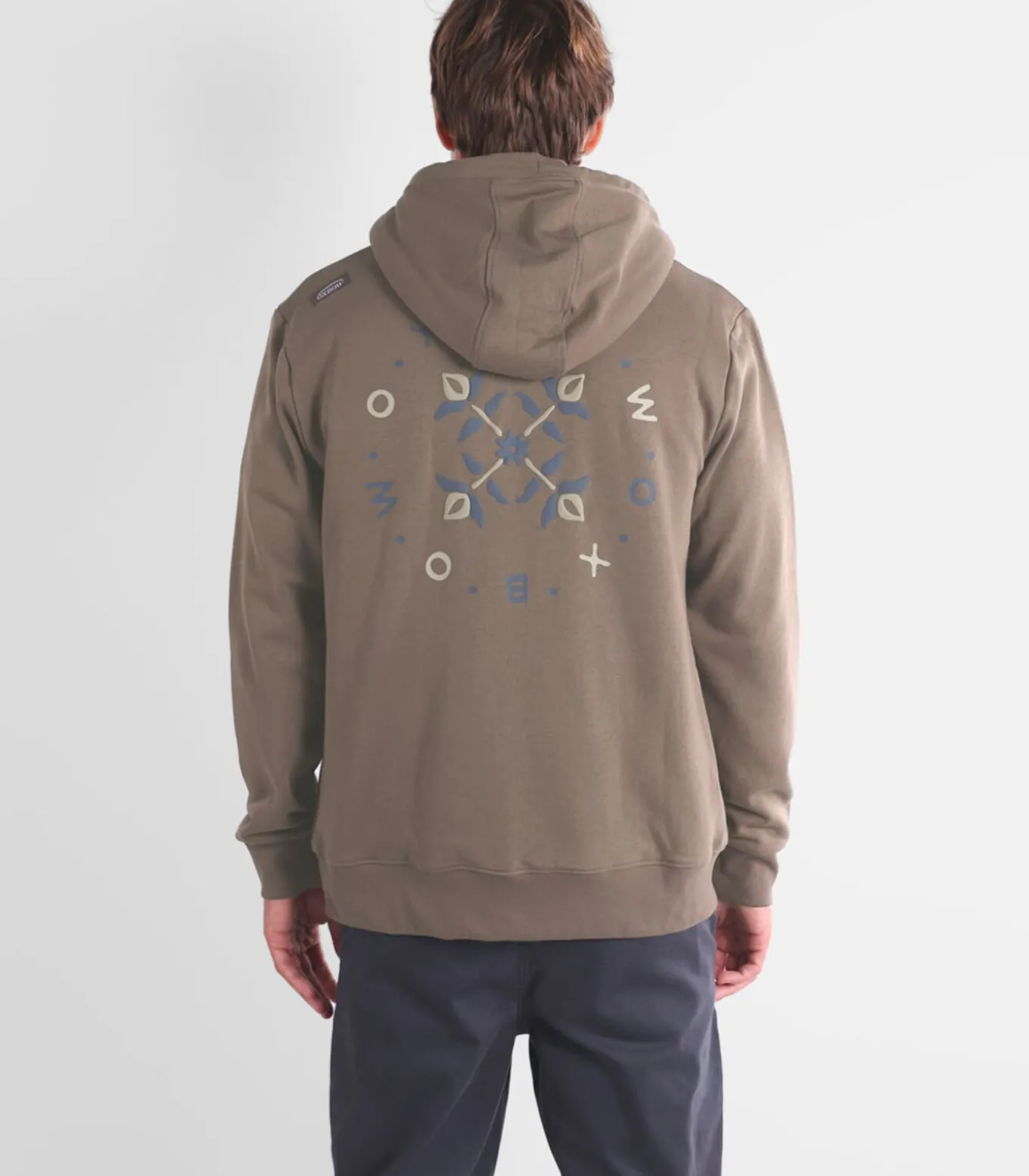 Sweater met sherpa-voering en capuchon CIRCLE