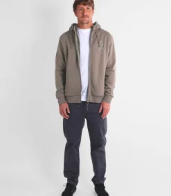 Sweater met sherpa-voering en capuchon CIRCLE
