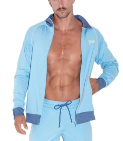 Sweatshirt jas met rits hoge kraag Reflex