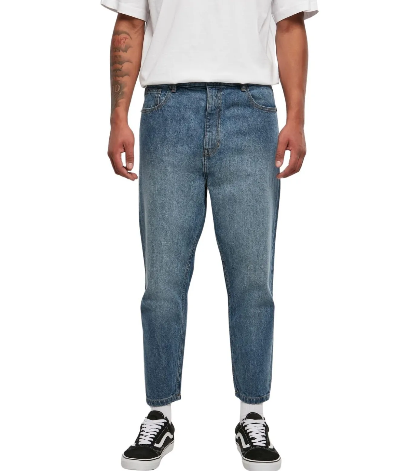 Taps toelopende jeans