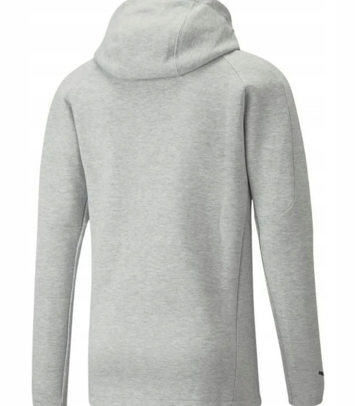 TEAMFINAL CASUALS - Trui met kap Met Volledige Ritssluiting - Grijs