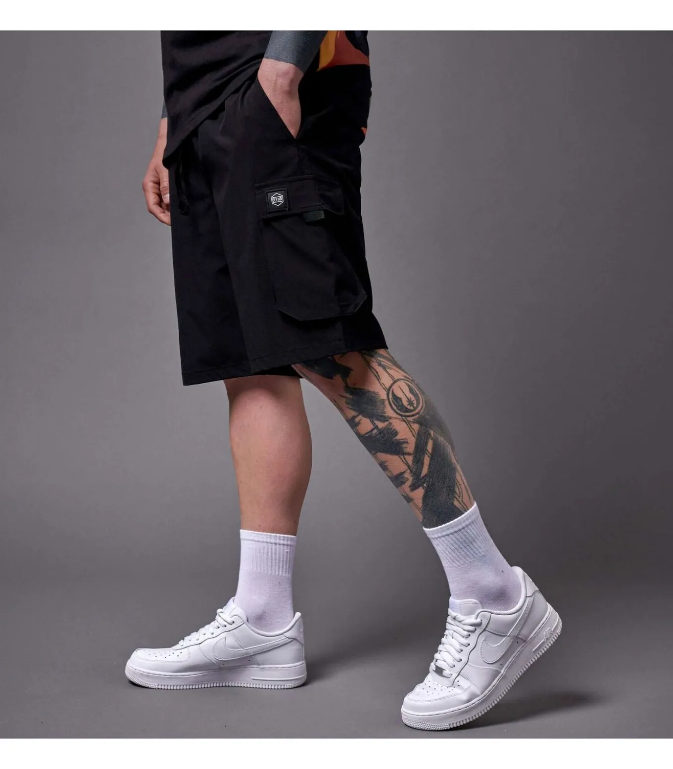 Techno Cargo Shorts