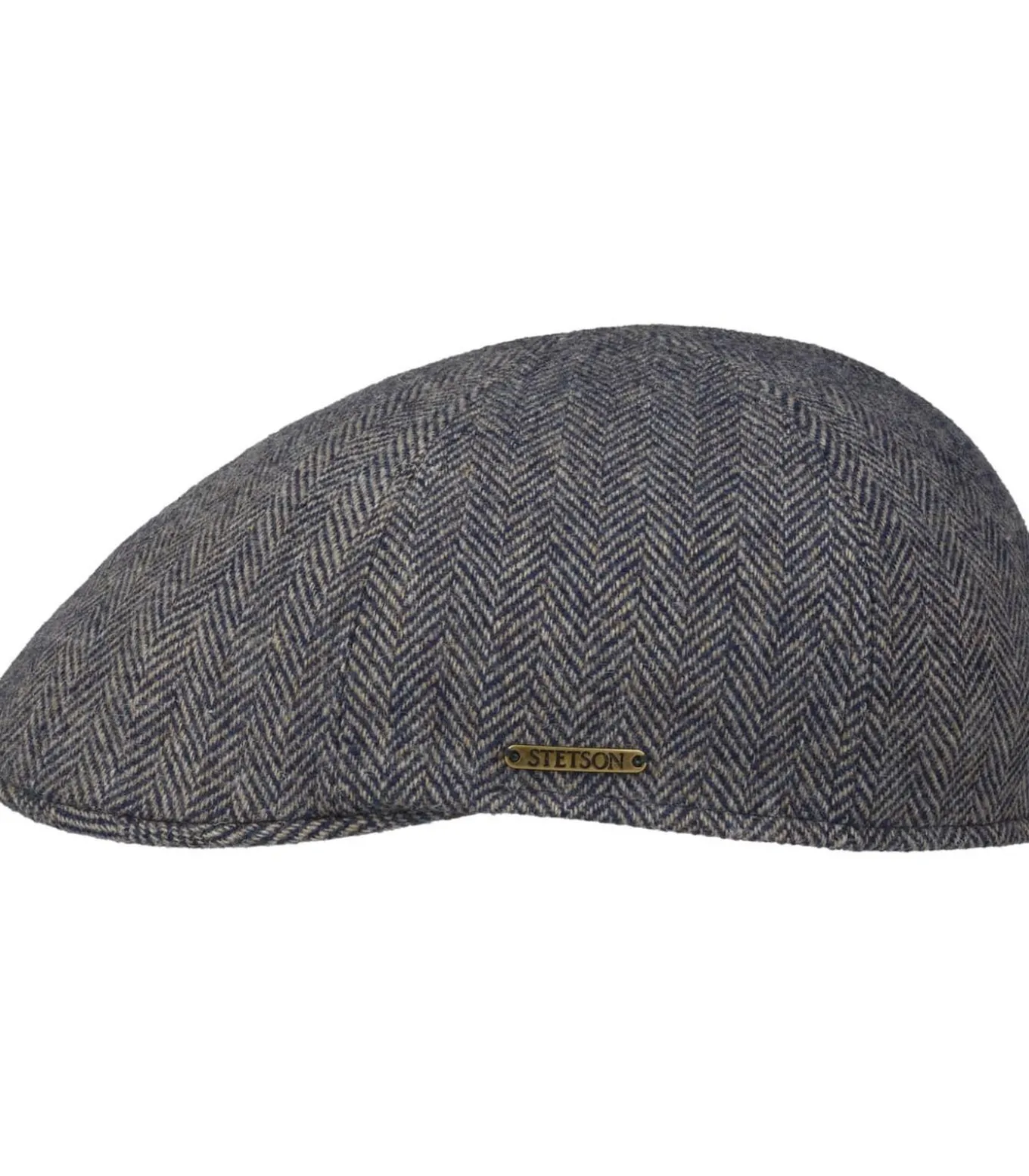 Texas Wool Herringbone Blauw