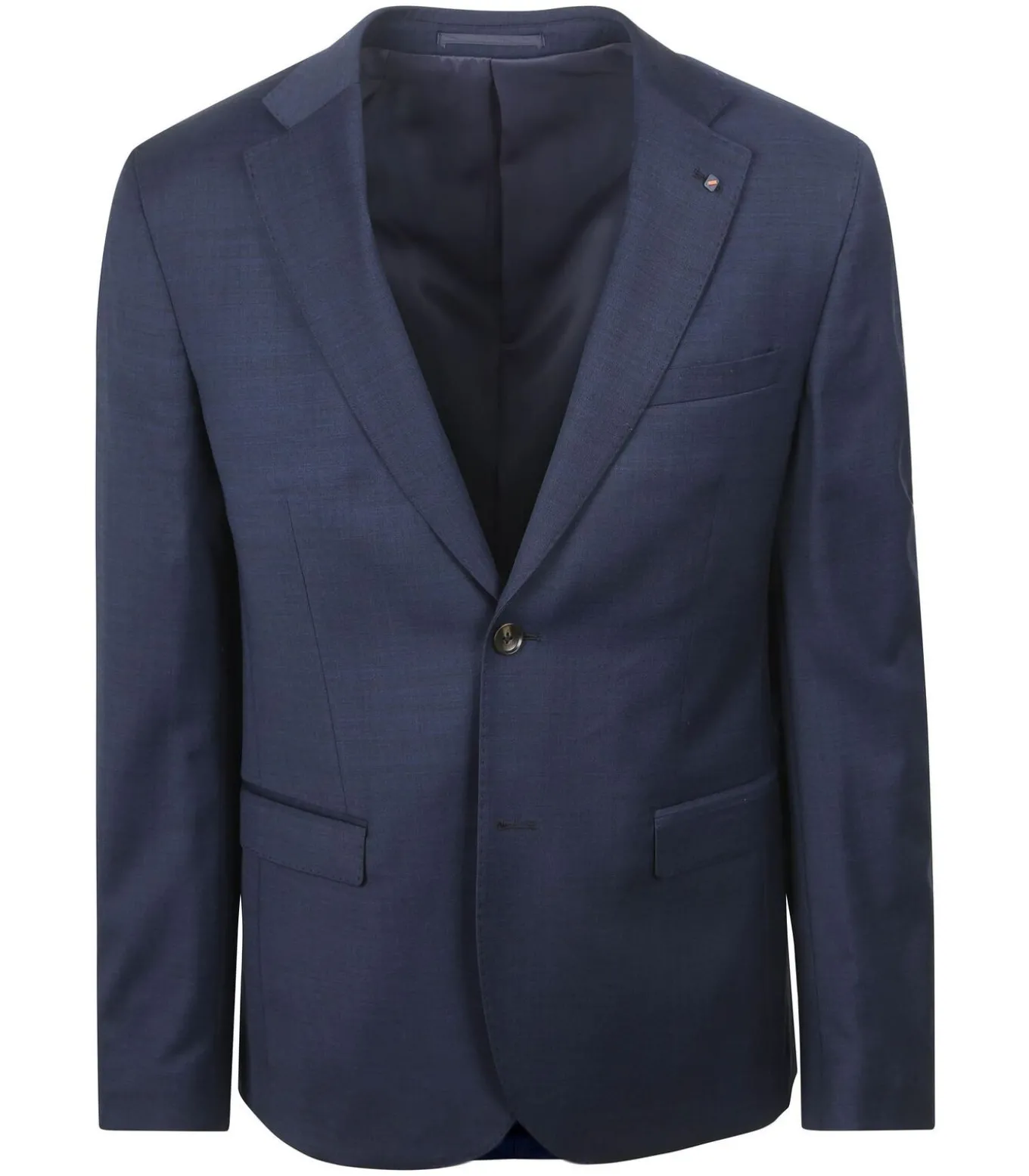 Toulon Kostuum Wol Navy