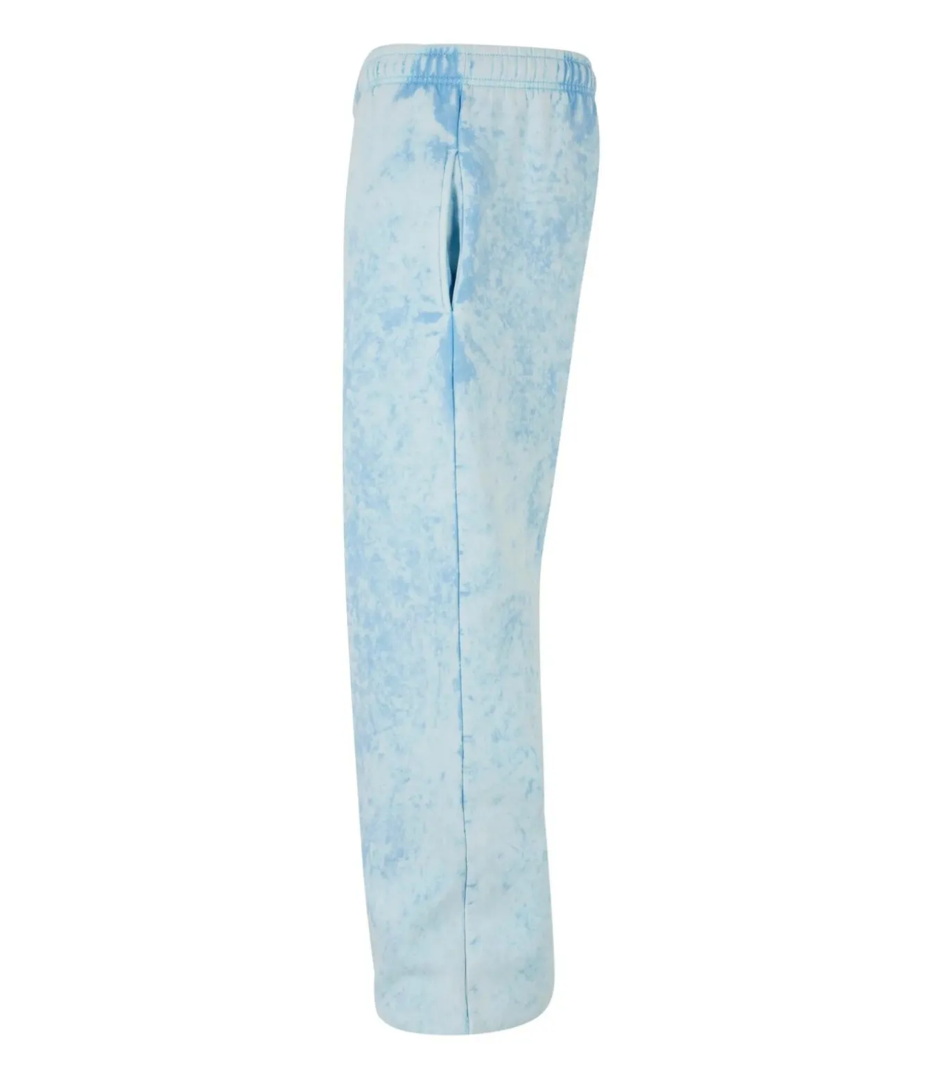 TOWEL WASHED - Joggingbroek - Lichtblauw