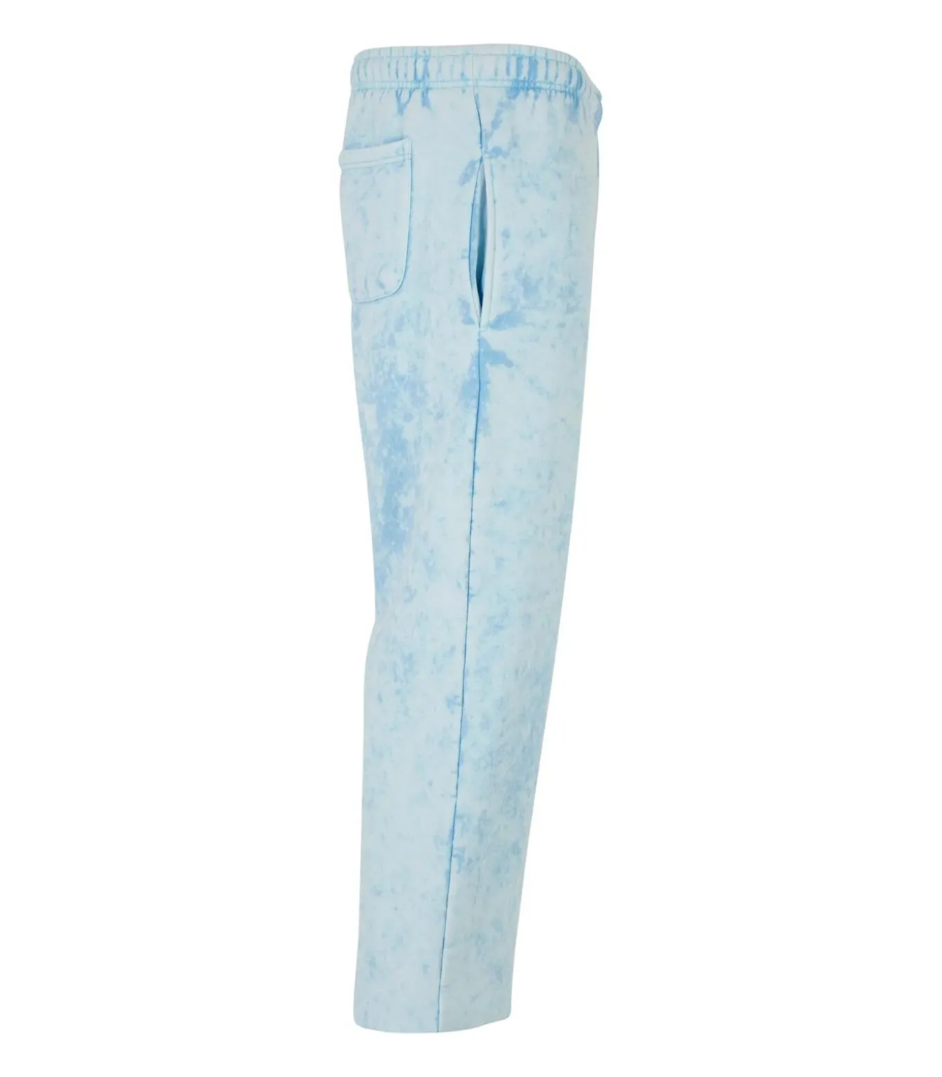 TOWEL WASHED - Joggingbroek - Lichtblauw
